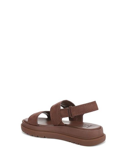 Naturalizer Brown Attract Slingback Platform Sandal