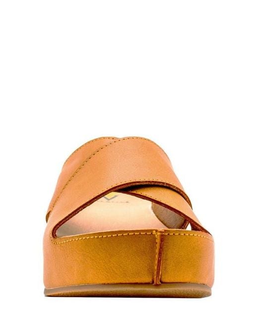 Volatile Brown Edith Platform Sandal