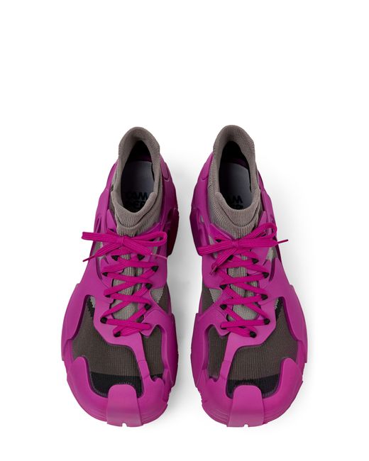 Camper Purple Gender Inclusive Tossu Water Repellent Sneaker