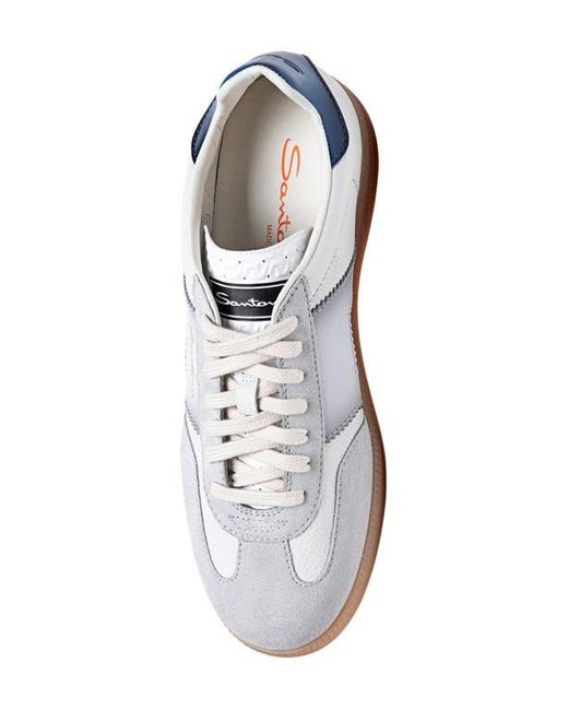 Santoni White Dbs Olympic Sneaker for men