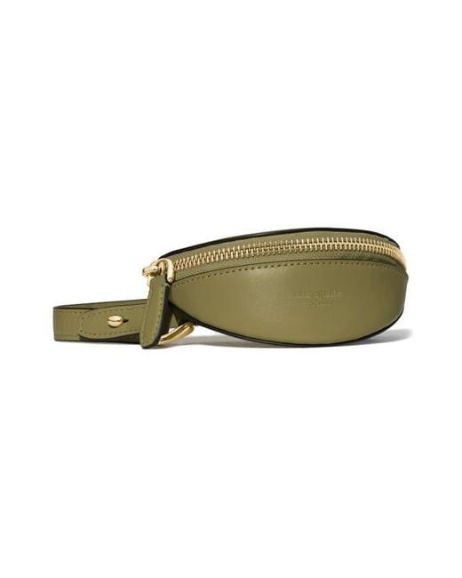 Kate Spade Green Hug Pebble Leather Crossbody Bag