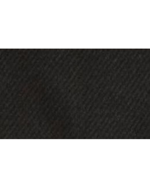 Hart Schaffner Marx Black Genoa Wool Blend Twill Coat for men