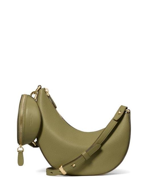 Kate Spade Green Hug Pebble Leather Crossbody Bag