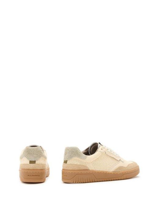 AllSaints Natural Regan Mesh Low Top Sneaker for men