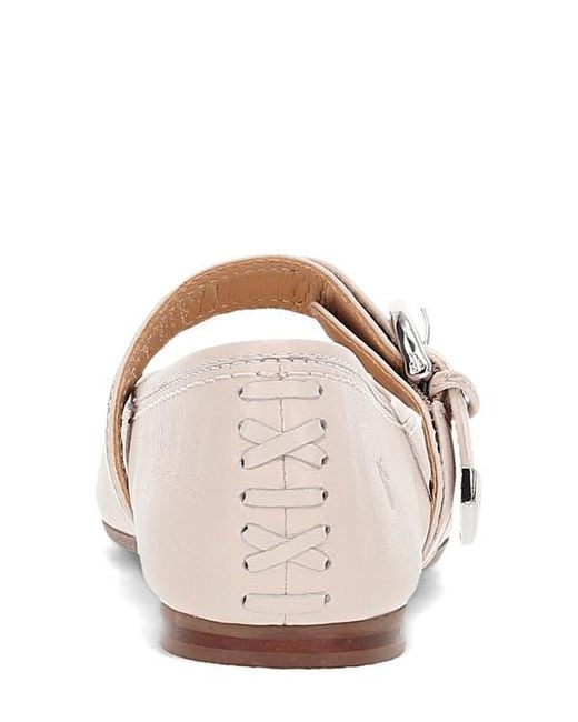 Frye Pink Heather Pointed Toe Mary Jane Flat