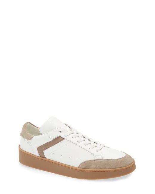 Canali White Easy On Low Top Sneaker for men