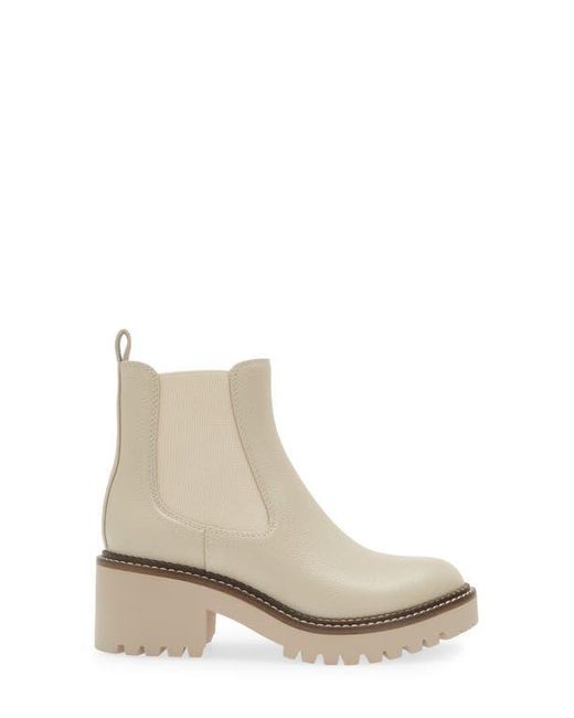 Nordstrom Natural Miah Water Resistant Chelsea Lug Boot