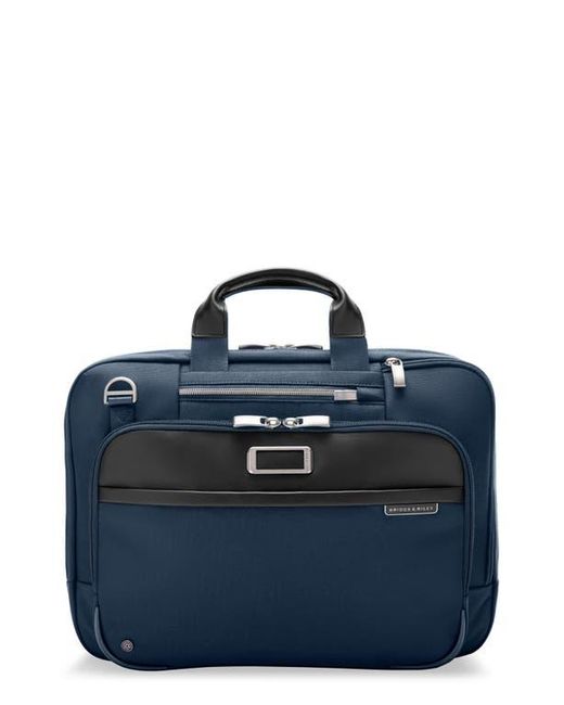 Briggs & Riley Blue @Work Medium Expandable Briefcase
