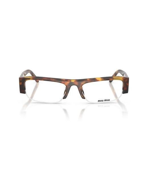 Miu Miu Multicolor 54Mm Rectangular Sunglasses
