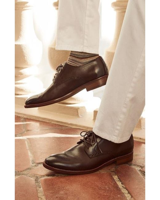 Johnston & Murphy Brown Conard 2.0 Plain Toe Derby for men