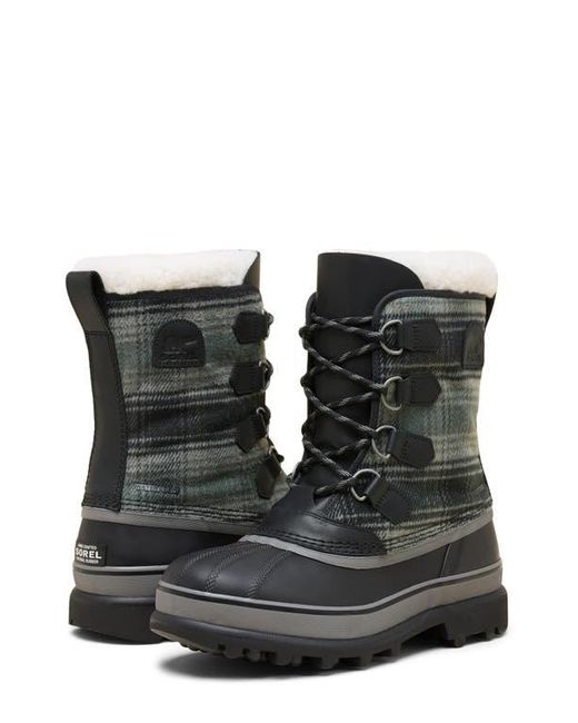 Sorel Black Caribou Wp Boot for men