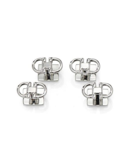 Cufflinks Inc. Metallic Horse Bit Shirt Studs for men