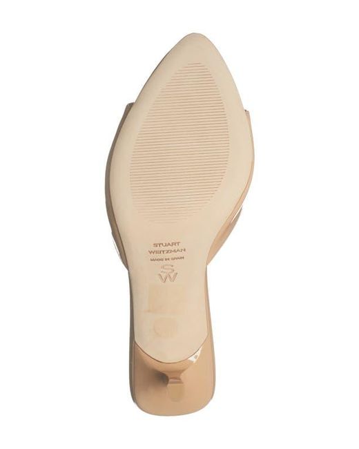 Stuart Weitzman Natural Lexington 50 Mule