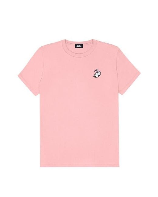 Alix Pink Heartly Ghost Tee