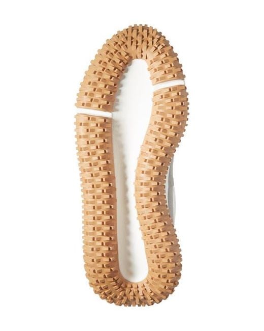 4Ccccees White Kapok Pinto Platform Sneaker