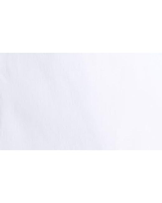 Lafayette 148 New York White Pandita Chain Trim Blouse