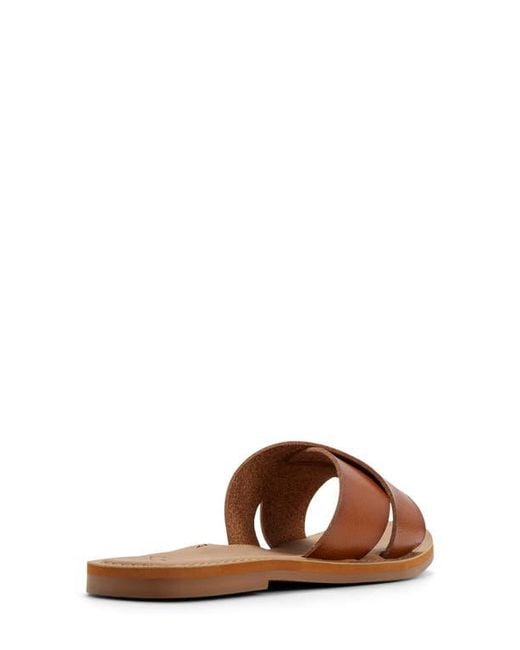 Roxy Brown Andreya Ii Slide Sandal
