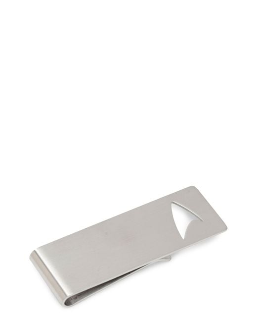 Cufflinks Inc. White Delta Shield Money Clip for men