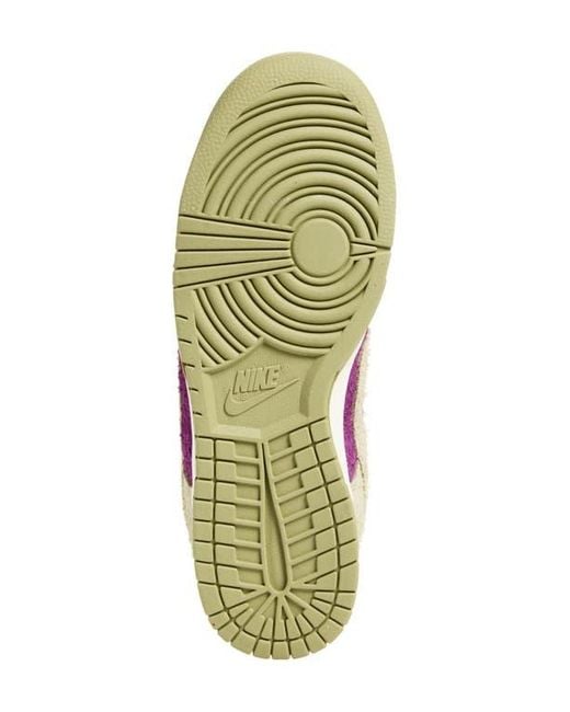 Nike Purple Dunk Low Se Basketball Sneaker for men