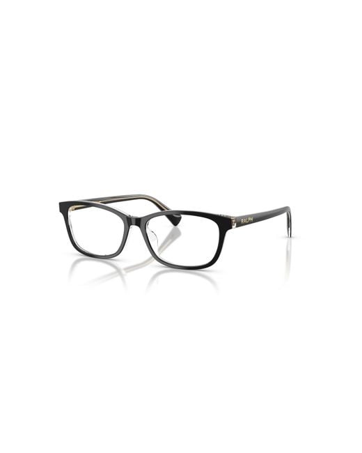 Ralph Black 53Mm Rectangle Optical Glasses