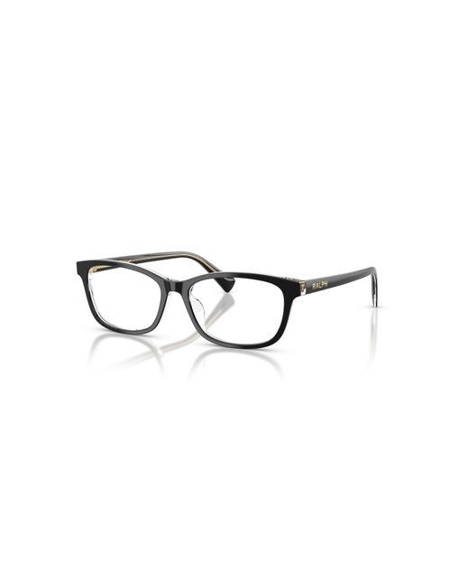 Ralph Black 55Mm Rectangle Optical Glasses
