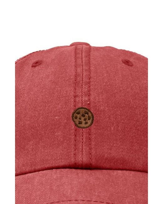 Alix Red Cookie Dad Cap