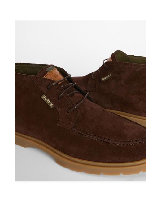Barbour Brown Tucker Chukka Boot for men