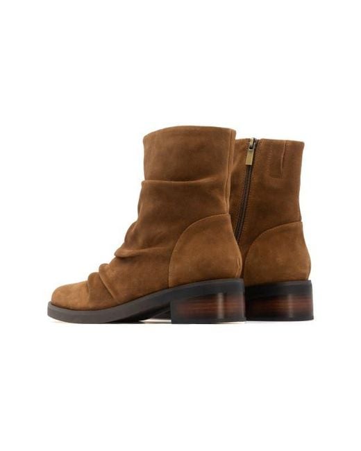 ABEO Brown Traverse Scrunch Boot