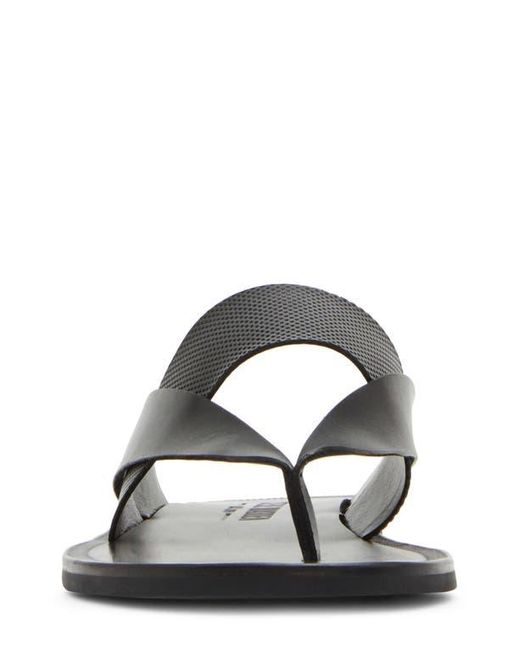 Steve Madden Black Cicero Flip Flop for men