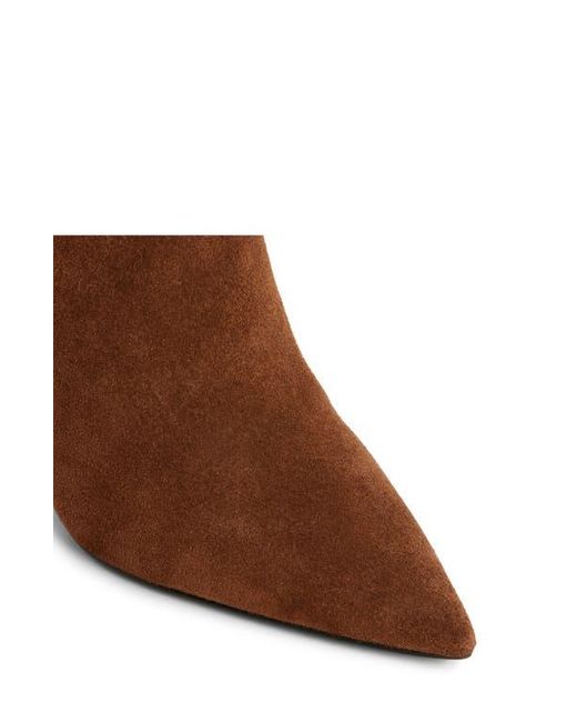 ALDO Brown Liora Pointed Toe Chelsea Boot