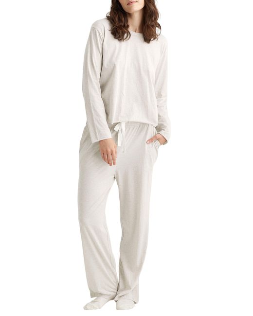 Papinelle Natural Jada Cotton Pajama Pants