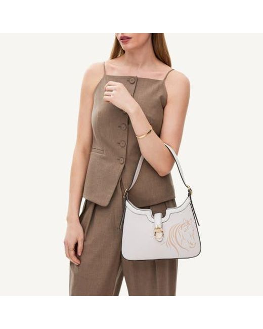 Radley Metallic Kentucky Derby Ss25 Ziptop Shoulder Bag