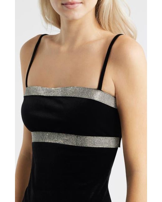 alice and olivia black and white striped dress Alice & Olivia main image 1