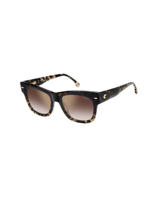 Carrera Brown 53Mm Gradient Square Sunglasses