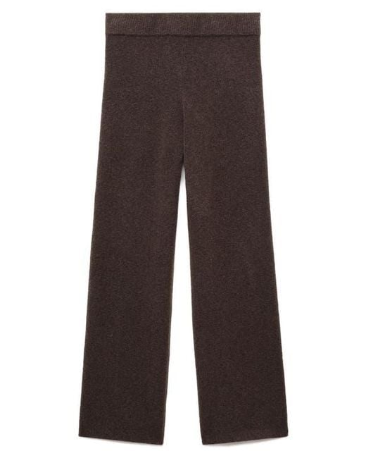 Mango Black Knit Pants