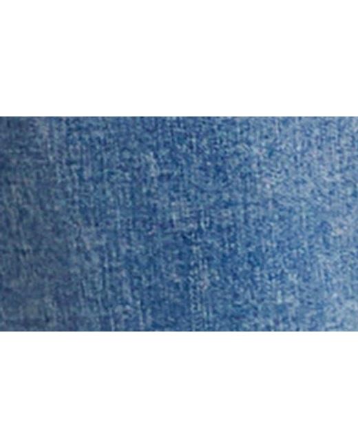 HINT OF BLU Blue Cuffed Ankle Wide Leg Jeans