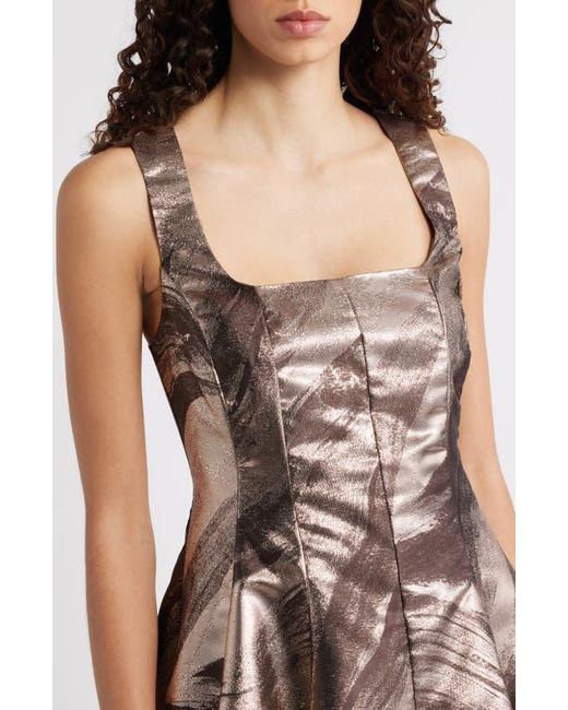 cece fit and flare dress Graphite Edge Grey Dress Shirt main image 1