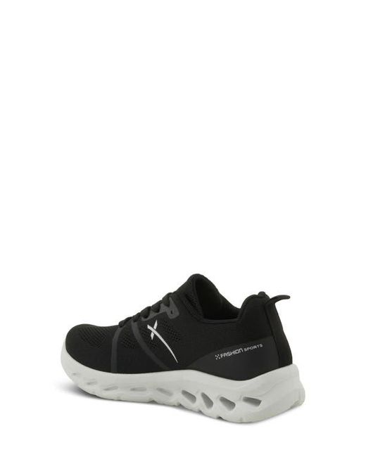 Flexus by Spring Step Black Rushing Low Top Sneaker