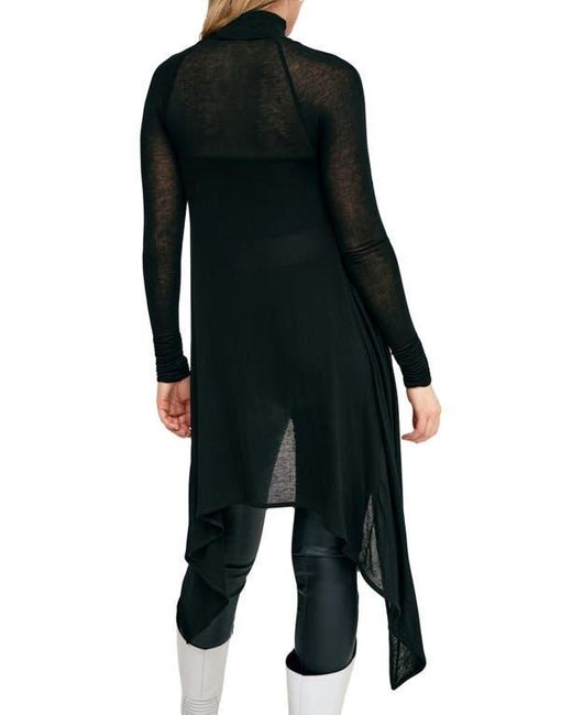 MARCELLA Black Asher Turtleneck Tunic Sweater