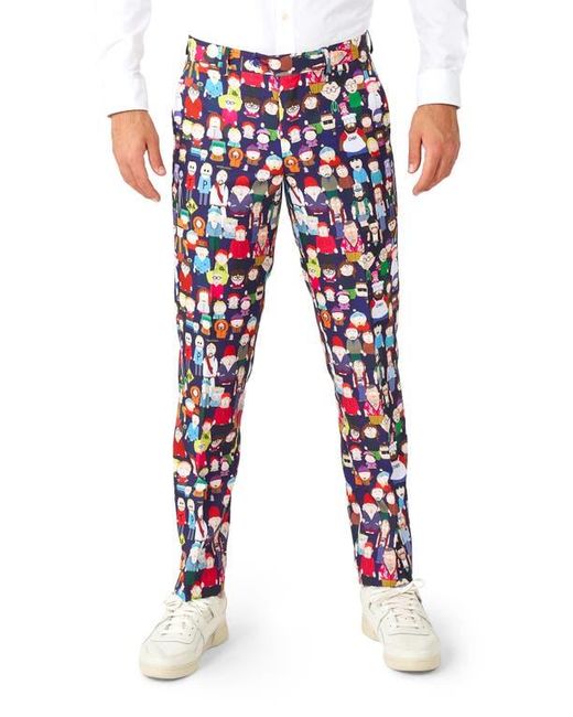 Opposuits Red X Slim Fit Two-Piece Suit & Tie Set for men