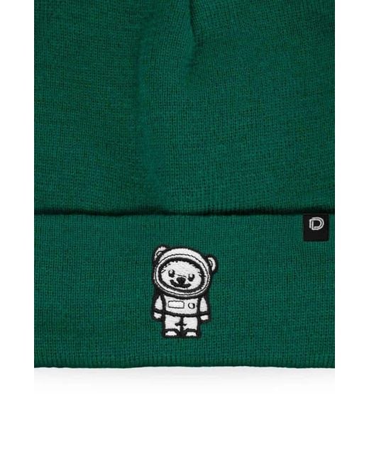 Alix Green Ice Bear Beanie for men
