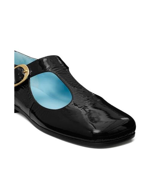 Tory Burch Black T-Strap Flat