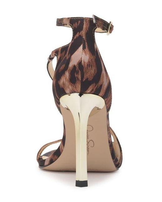 Jessica Simpson Metallic Qamille Ankle Strap Sandal