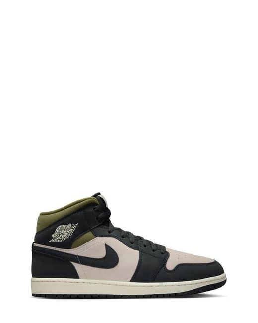 Nike Black Air 1 Mid Se Sneaker for men