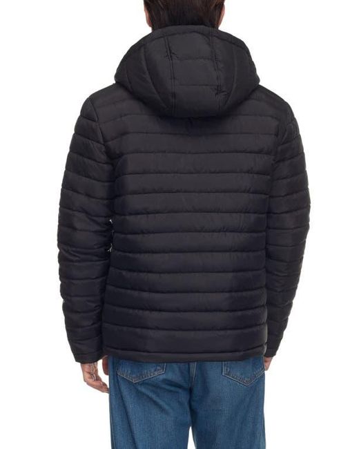 Rokka&Rolla Blue Midweight Puffer Jacket for men