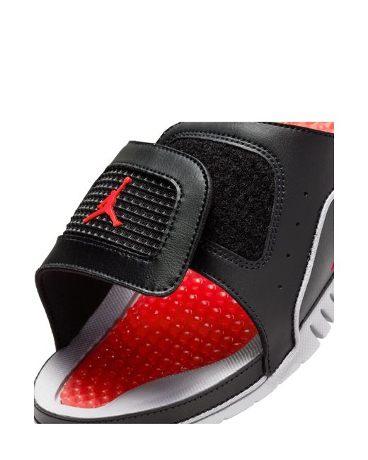 Nike Black Hydro 4 Retro Slide 'thunder' for men