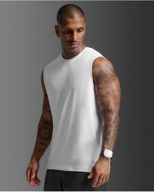 2xu Gray Signature Tank for men