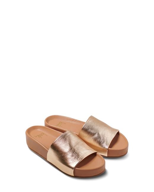 Beek Pink Pelican Slide Sandal