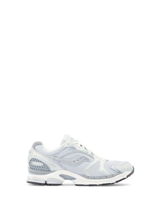 Saucony White Progrid Triumph 4 Sneaker