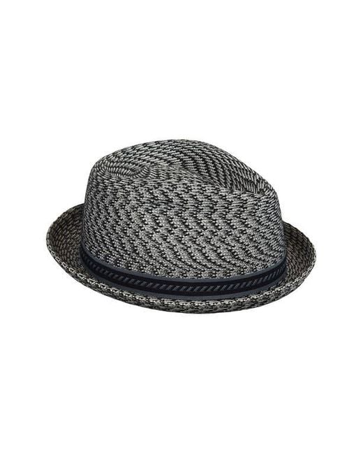 Bailey Black Mannes Straw Hat for men
